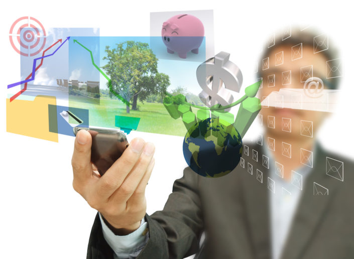 Touch screen mobile phone mobile app growth
