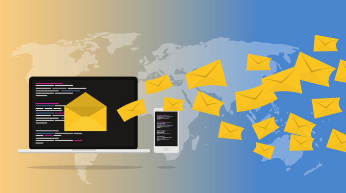Email Marketing Program Email marketing illustration