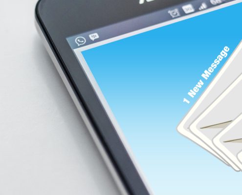 Email marketing on cellphone