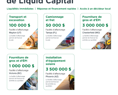 Financements récents – Mai 2020 — Liquid Capital