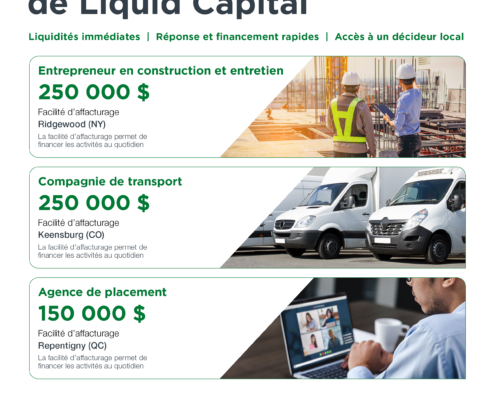 Financement recents de Liquid Capital - Juin 2020