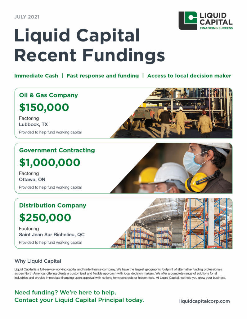 July 2021 Recent Fundings