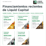 Liquid Capital October 2022 Recent Fundings - Spanish
