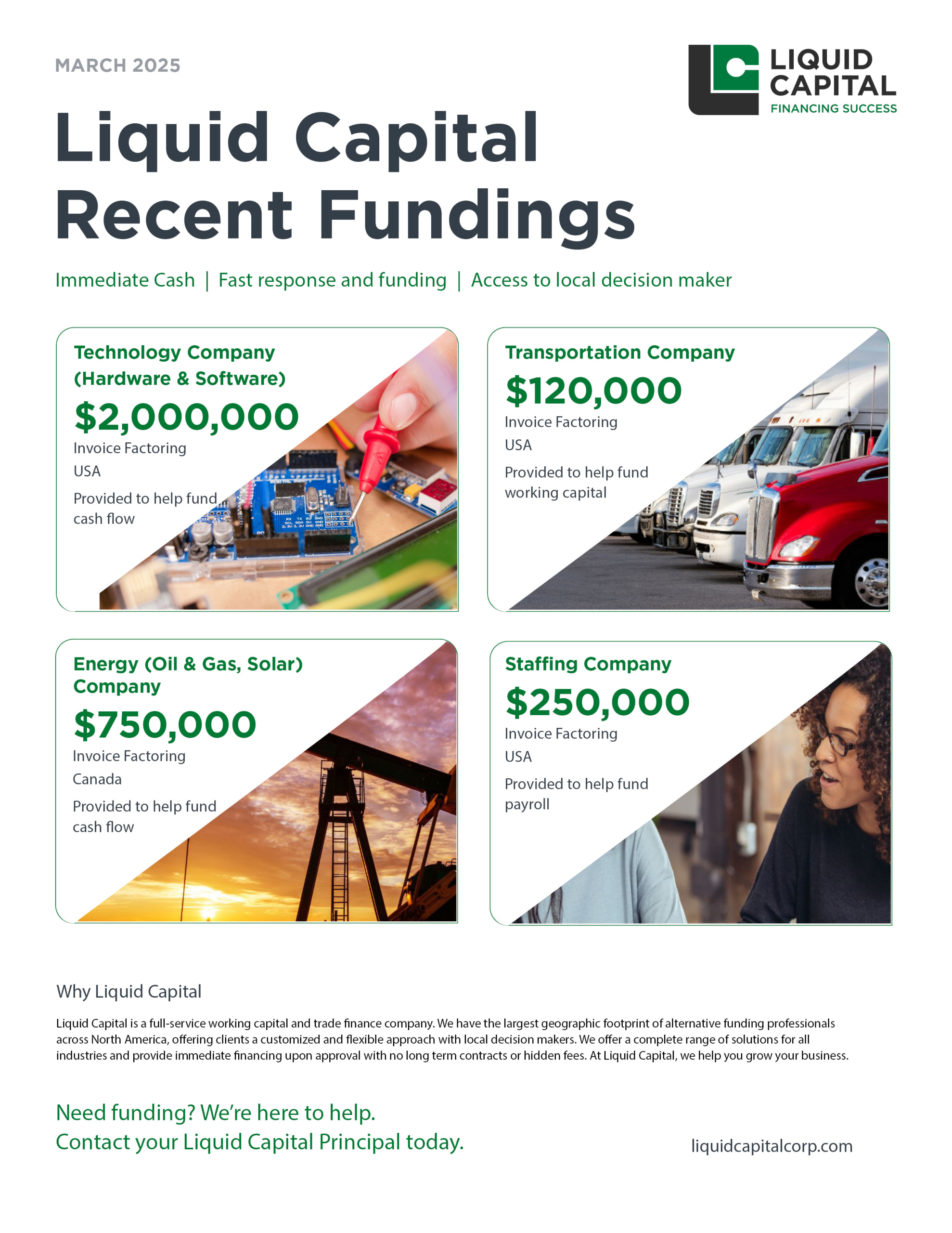 March Fundings Liquid Capital