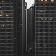 Large buildings representing businesses in need of working capital financing solutions