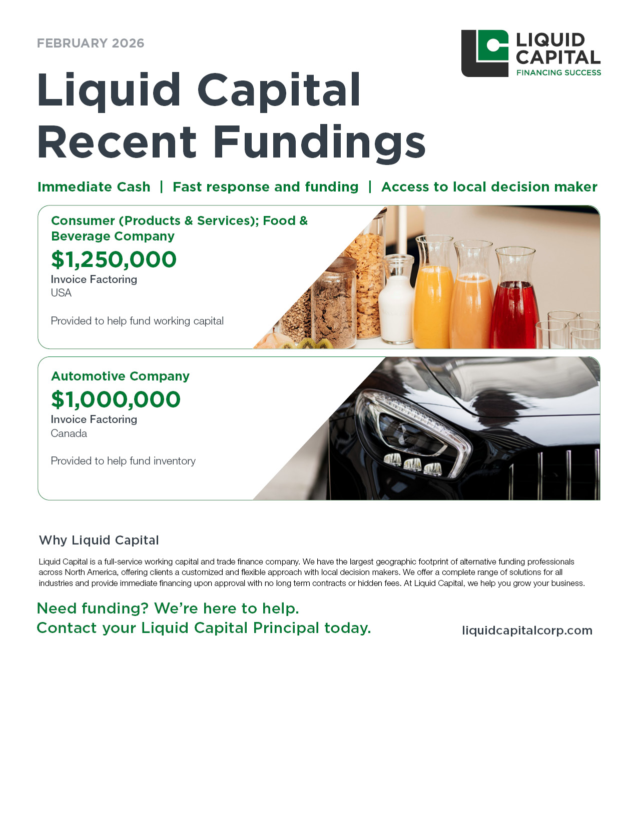 Recent Funding February 2026